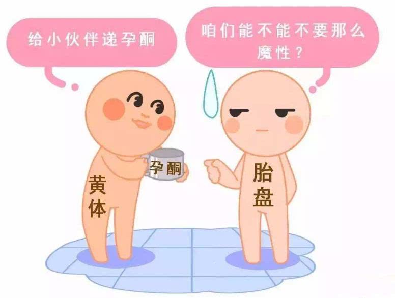 孕酮卡通图片